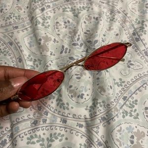 Red Vintage Sunglasses